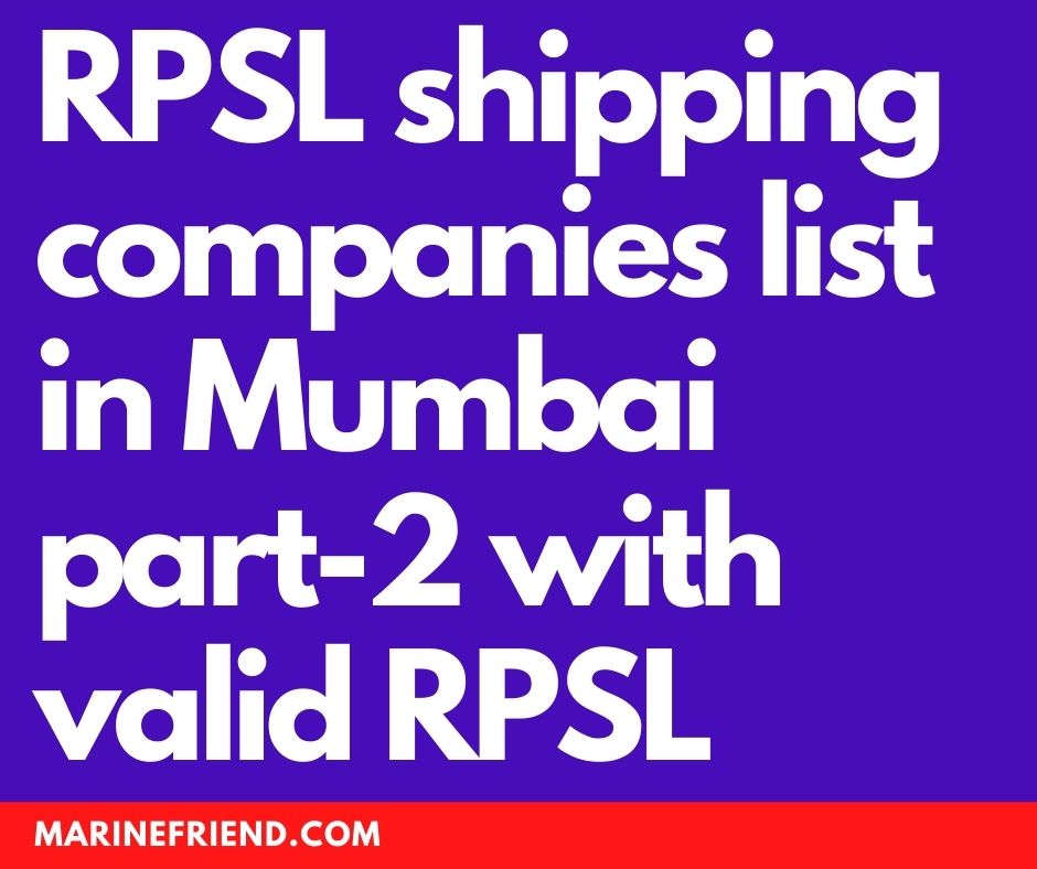 rpsl shipping company