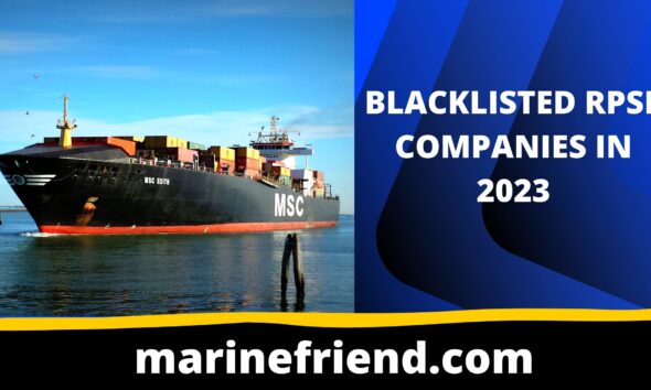 Blacklisted rpsl companies 2023