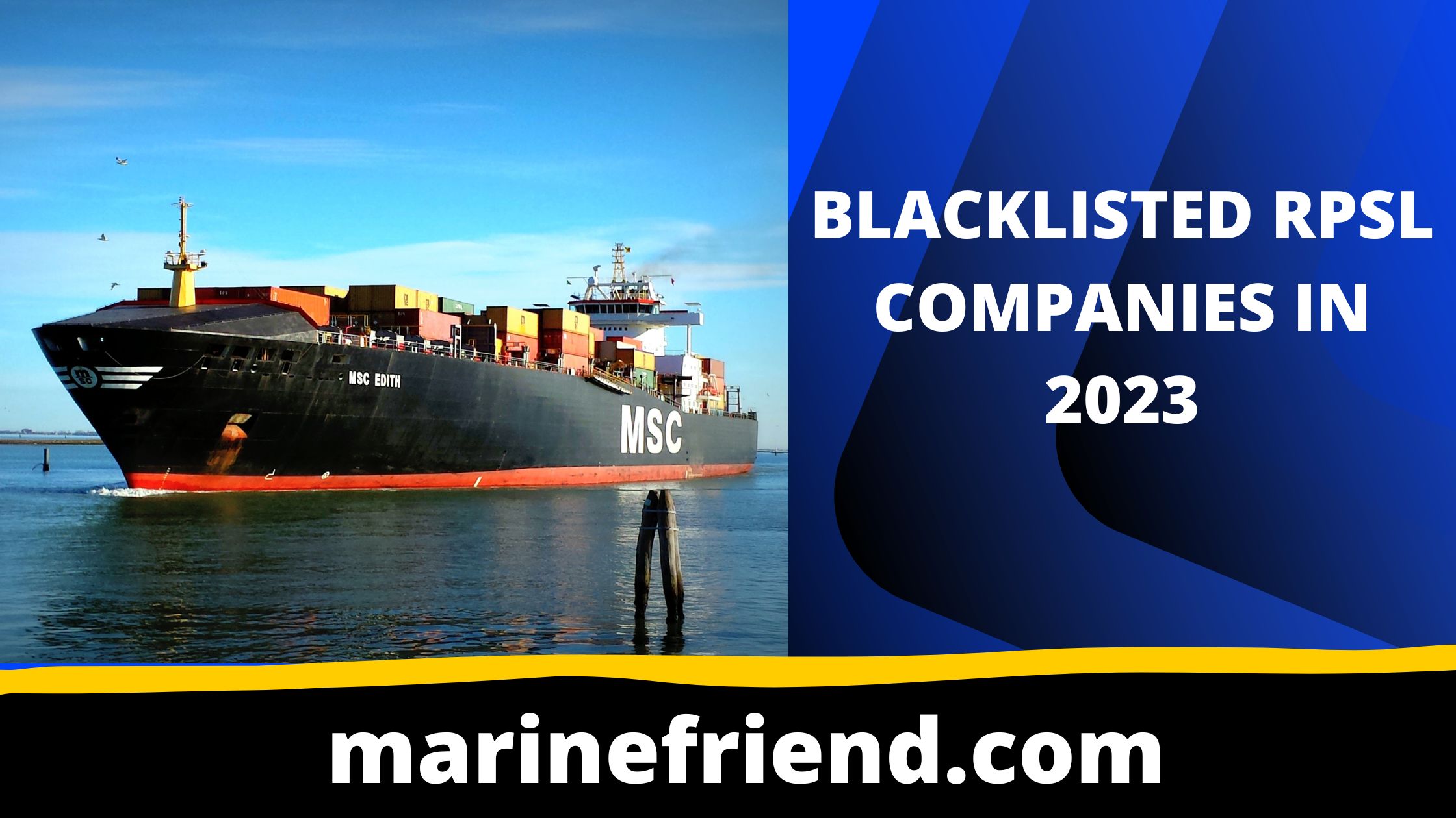 Blacklisted rpsl companies 2023
