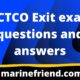 OCTCO Exit exam questions and answers